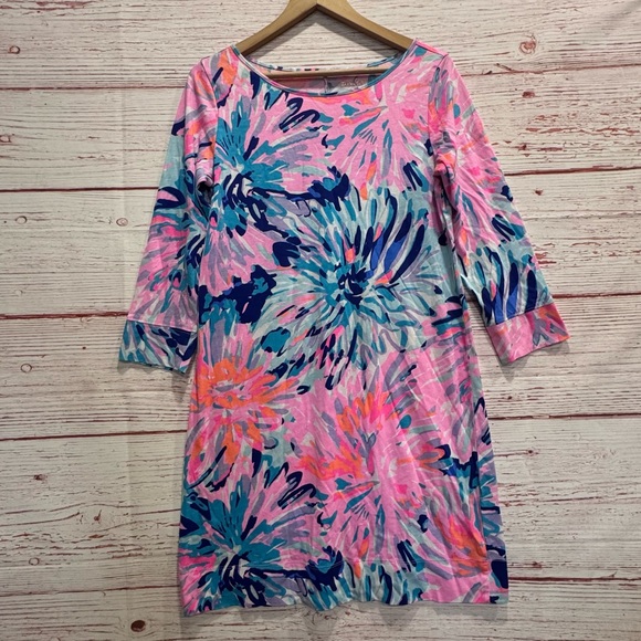 Lilly Pulitzer Marlowe Dress in Multi Off Tropic Sz M - Picture 5 of 11